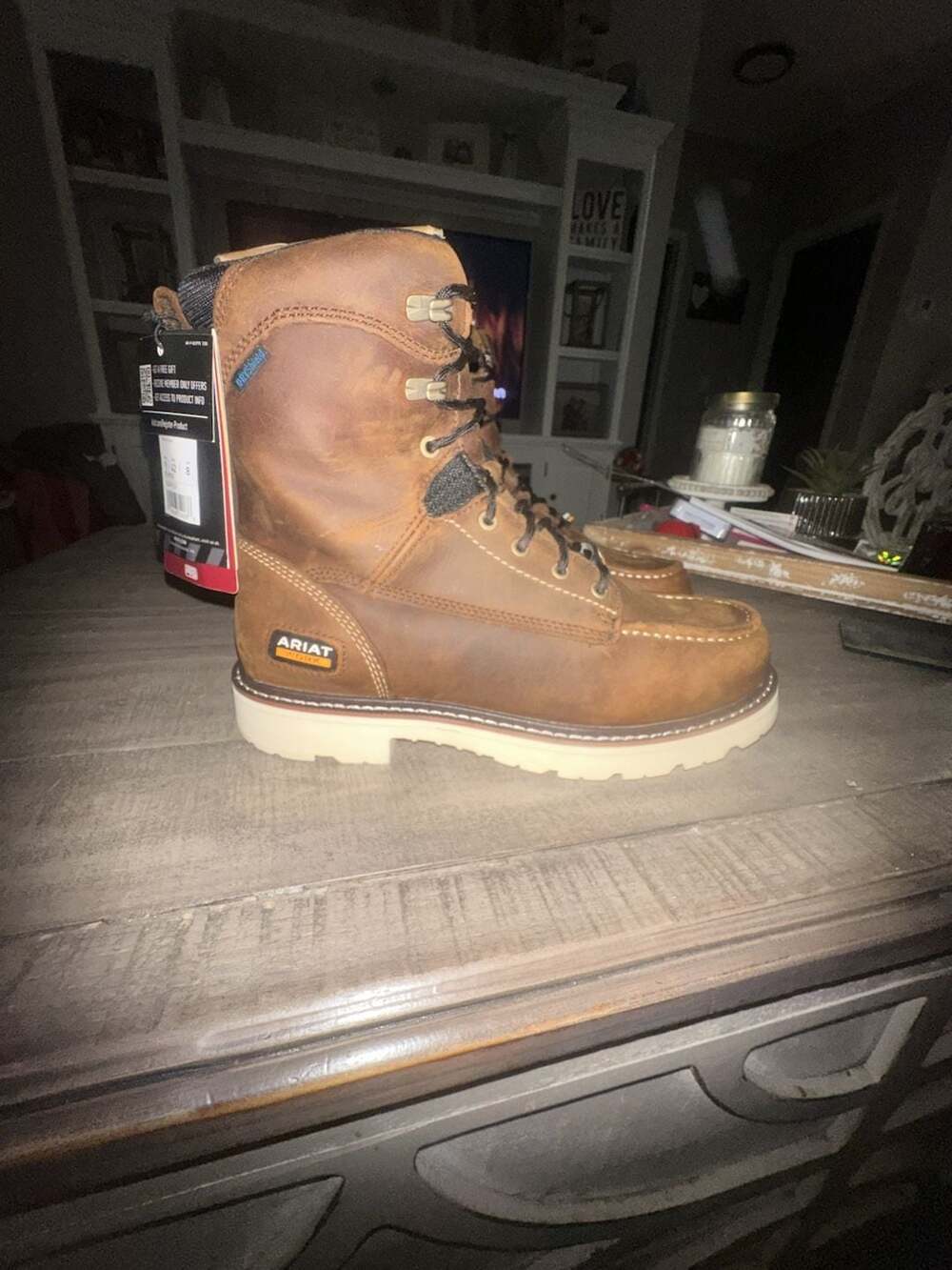Ariat Men's Rebar Lift 8" Waterproof Composite Toe Work Boots